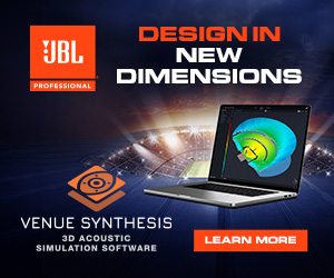 JBL Pro Venue Synthesis