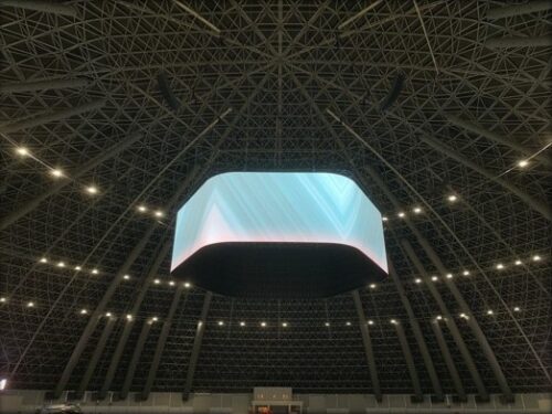 Jeddah Super Dome LED Screens 1 - Copy
